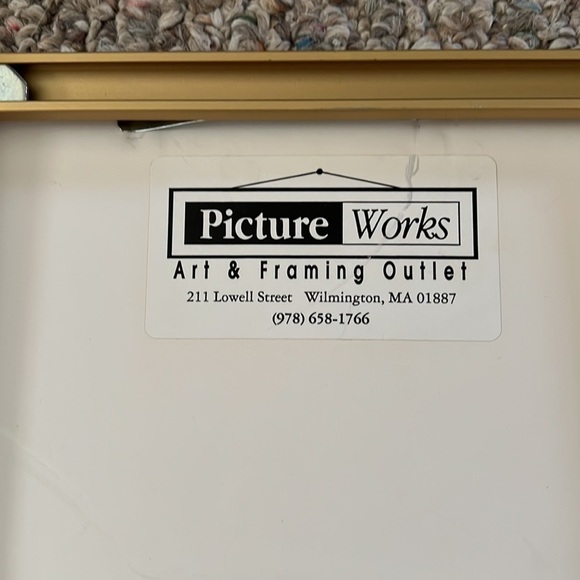 Vintage Professionally Framed Crochet Doilies Shabby Chic - Picture 11 of 11